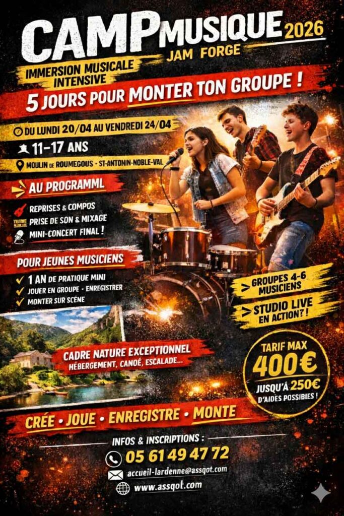 E&J – Vacances printemps 2026